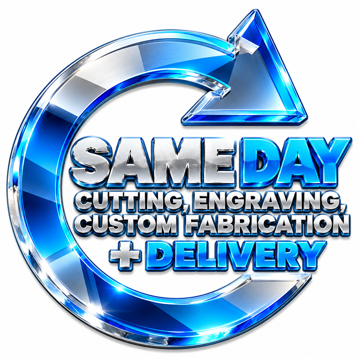 Same Day Wood Cutting, Engraving & Delivery